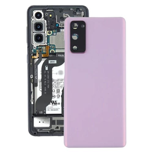 Coperchio Posteriore Batteria Samsung Galaxy S20 FE con Obiettivo Fotocamera (Viola)