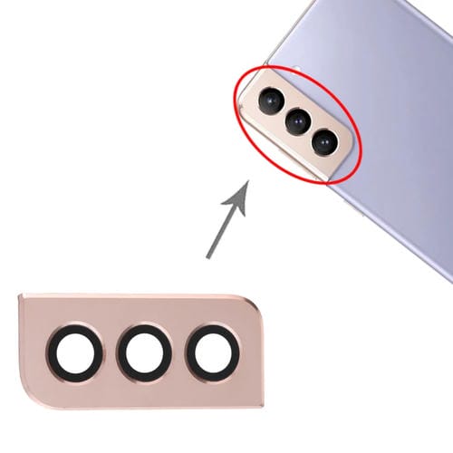 Cubierta de Lente de Cámara Samsung Galaxy S21+ 5G (Dorado)