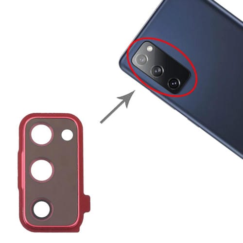 Camera Lens Cover Samsung Galaxy S20 FE (Red)