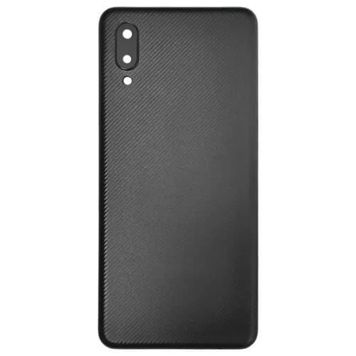 Coperchio Posteriore della Batteria Samsung Galaxy A02 con copertura della Lente (Nero)