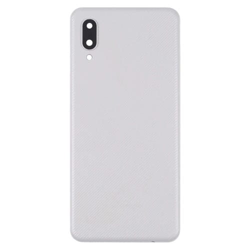 Coperchio Posteriore della Batteria Samsung Galaxy A02 con Obiettivo della Fotocamera (Bianco)