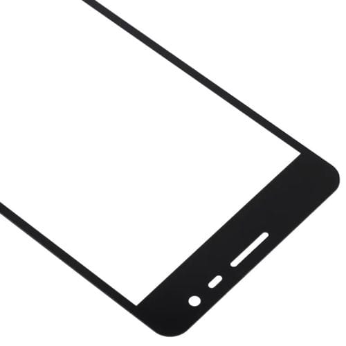 Glaslinse Frontbildschirm Samsung Galaxy J3 Pro/J3110 (10 Stück) (Schwarz)