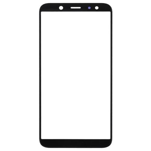 Außen-Glasbildschirmobjektiv Samsung Galaxy A6 (Schwarz) - (10 Stück)