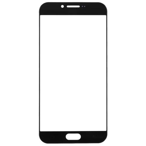 Glass Lens Front Screen Samsung Galaxy A8/A810, (10 Pieces) (Black)