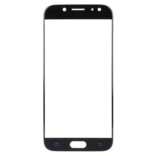 Obiettivo in vetro Schermo frontale Samsung Galaxy J7 J730 (10 pezzi) (Nero)