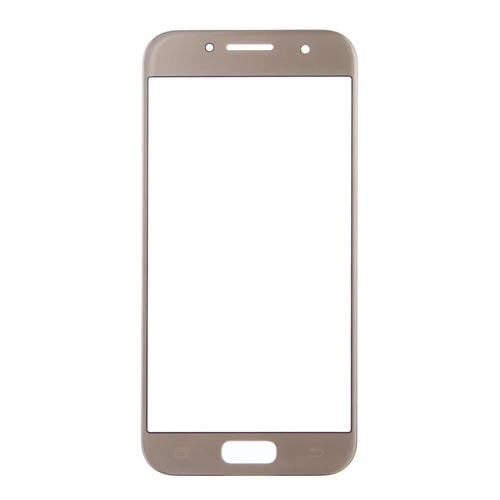Lente de Vidrio Exterior Pantalla Frontal Samsung Galaxy A3 / A320 (10 Piezas) (Oro)