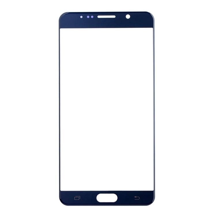 Écran Avant Lentille en Verre Samsung Galaxy Note 5 (10pcs) (Bleu Foncé)