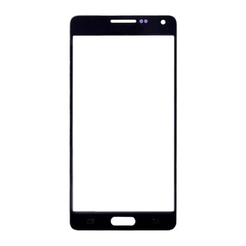 Pantalla Frontal Lente de Vidrio Exterior Samsung Galaxy A5 / A500 (Negro) - Pack de (10 Piezas)