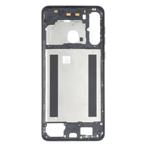 Placa de Bisel de Marco Medio Samsung Galaxy A21 SM-A215 (Negro)