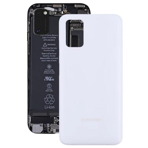 Tappo Posteriore Batteria Samsung Galaxy A03S SM-A037 (Bianco) Copertura Posteriore