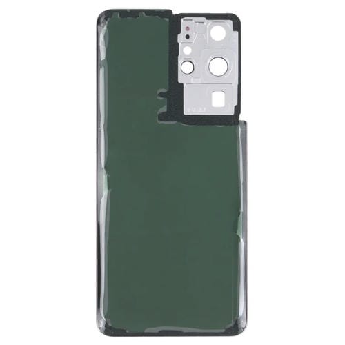 Tapa trasera de la batería con la cubierta de la lente de la cámara para Samsung Galaxy S21 Ultra 5G (Brown)
