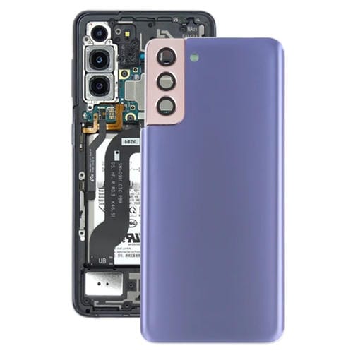 Couvercle arrière de batterie Samsung Galaxy S21+ 5G avec objectif de caméra (violet)