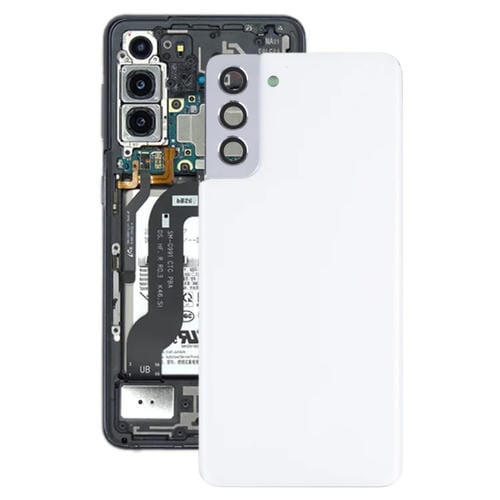 Couvercle arrière de batterie Samsung Galaxy S21+ 5G Couverture de lentille de caméra (Blanc)