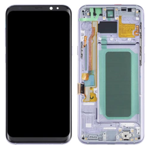 Ecrã LCD OLED Samsung Galaxy S8+ SM-G955 com Moldura (Púrpura)