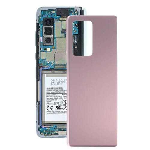 Tappo Posteriore in Vetro Samsung Galaxy Z Fold2 5G SM-F916B (Rosa)