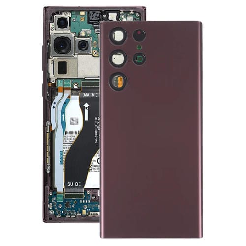 Back Battery Cover with Camera Lens Samsung Galaxy S22 Ultra 5G (SM-S908B) (Purple)