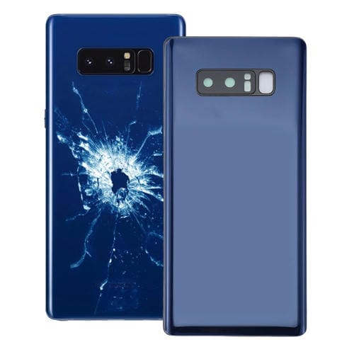 Back Cover Samsung Galaxy Note 8 with Camera Lens Cover (Blue)