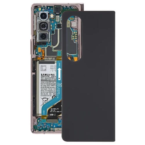 Back Cover Battery with Camera Lens Samsung Galaxy Z Fold4 SM-F936B (Black)