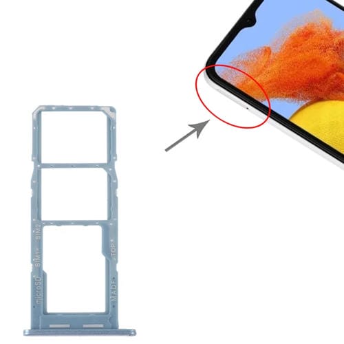 SIM-Karten- und Micro-SD-Fach Samsung Galaxy M14 SM-M146B (Babyblau)