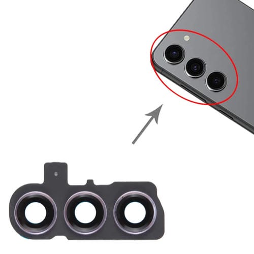 Tampa da Lente da Câmara Samsung Galaxy S23+ SM-S916B (Roxo)