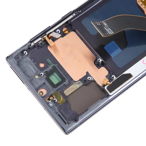 Écran LCD OLED Samsung Galaxy Note 10 SM-N970F avec cadre (Noir)