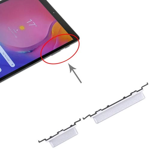 Bouton d'alimentation et de volume Samsung Galaxy Tab A 10.1 SM-T510 (Argent)