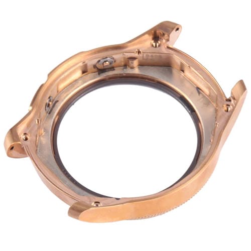 Plaque Biseauté Samsung Galaxy Watch 42mm SM-R810 (Or) Écran LCD