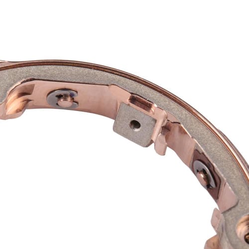 LCD-Bildschirmrahmen und Lünettenplatte Samsung Galaxy Watch Active 2 40mm SM-R830 (Gold)