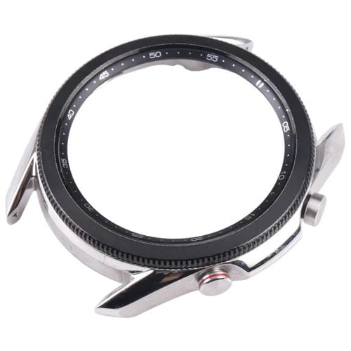 Placa de Bisel Samsung Galaxy Watch 3 45mm SM-R840 Pantalla LCD (Plateado)