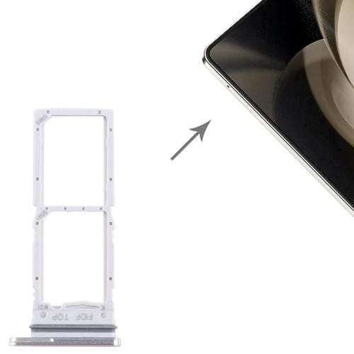Vassoio della scheda SIM Samsung Galaxy Z Fold5 SM-F946 (Argento)