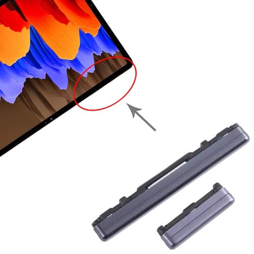 Gioco di Pulsanti di Accensione e Volume Samsung Galaxy Tab S7 Plus SM-T976 (Nero)