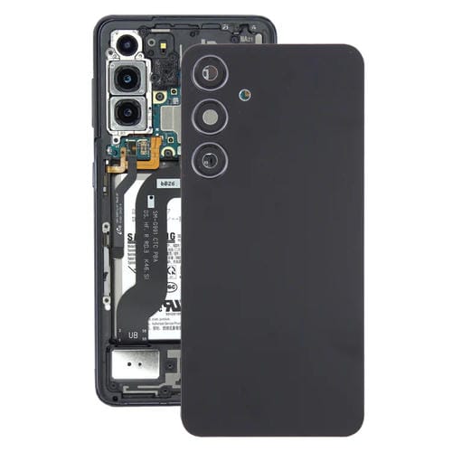 Back Battery Cover Samsung Galaxy S24+ SM-S926B with Camera Lens Cover (Black)