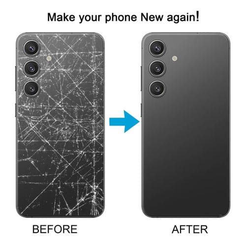 Rückseite des Akkudeckels Samsung Galaxy S24+ SM-S926B mit Objektivabdeckung (Lila)