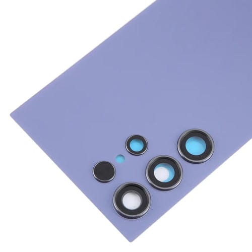 Couvercle arrière de batterie Samsung Galaxy S24 Ultra SM-S928B avec couvercle de lentille de caméra (Gris)