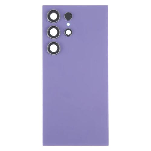 Dos de couverture Samsung Galaxy S24 Ultra SM-S928B avec objectif de caméra (violet)