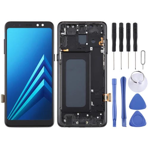 LCD Screen Digitizer Samsung Galaxy A8/A5 SM-A530 with Frame (Black)