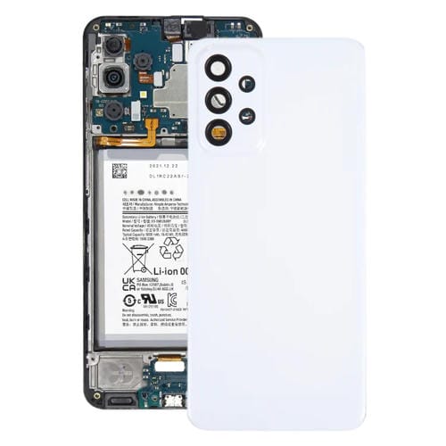 Tapa Trasera Batería Samsung Galaxy A23 4G SM-A235F con Lente Cámara (Blanco)