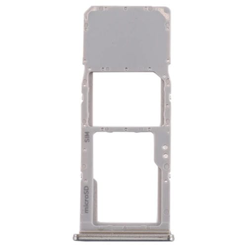 Plateau de carte SIM et Micro SD Samsung Galaxy A70 (Argent)