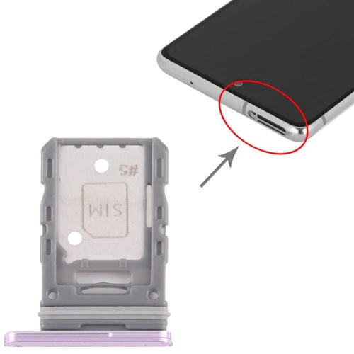 SIM-Kartenfach Samsung Galaxy S20 FE SM-G780F (Rosa)