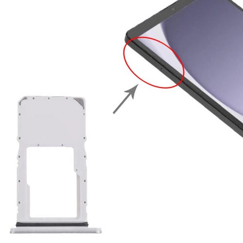 Tabuleiro Cartão Micro SD Samsung Galaxy Tab A9+ 5G SM-X210 (Prateada)