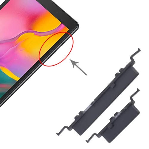 Bouton d'alimentation et de volume Samsung Galaxy Tab A 8.0 SM-T380/T385 (Noir)