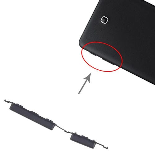 Pulsante di accensione e volume Samsung Galaxy Tab 4 7.0 SM-T230/T231 (Nero)