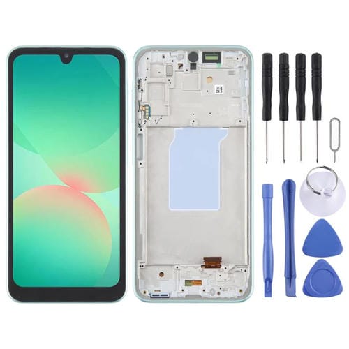 Pantalla Completa OLED 6,46 Pulgadas con Marco (Verde) Samsung Galaxy A26 SM-A266B