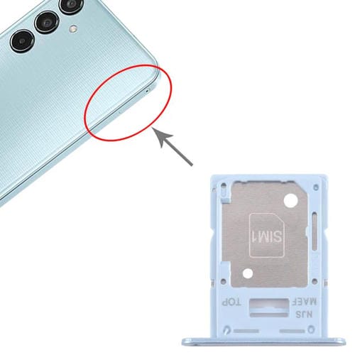 SIM Card and Micro SD Tray Samsung Galaxy M35 5G SM-M356B (Blue)