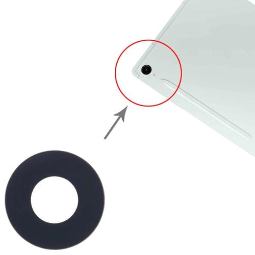 Objectif de caméra arrière Samsung Galaxy Tab S9 FE SM-X510 / X516 (10 unités)