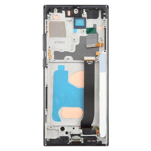 Pantalla LCD TFT de 6,72 pulgadas para Samsung Galaxy Note20 Ultra SM-N986B, digitalizador completo con marco, sin identificación de huellas dactilares (negro)