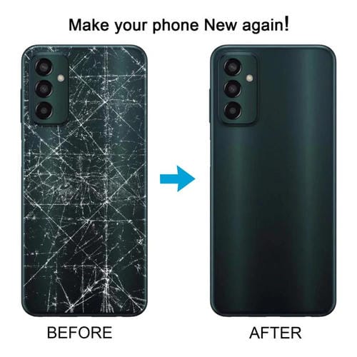 Carcasa trasera para Samsung Galaxy M13 SM-M135F, versión estándar (gris)