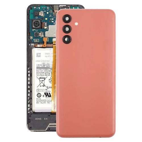 Carcasa trasera con tapa para lente de cámara para Samsung Galaxy A04s SM-A047F (rosa)