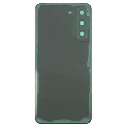 Carcasa trasera con tapa para lente de cámara para Samsung Galaxy S21 FE SM-G990B (azul)