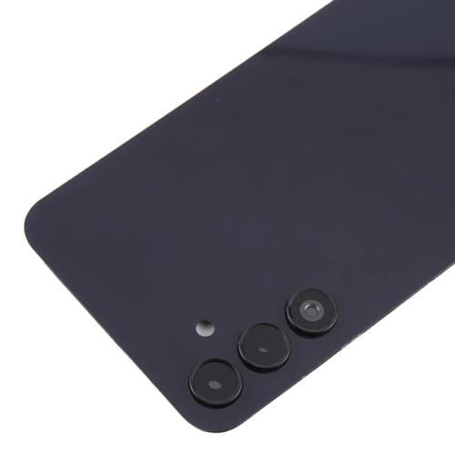 Carcasa trasera con tapa para lente de cámara para Samsung Galaxy A15 SM-A155F (negro)